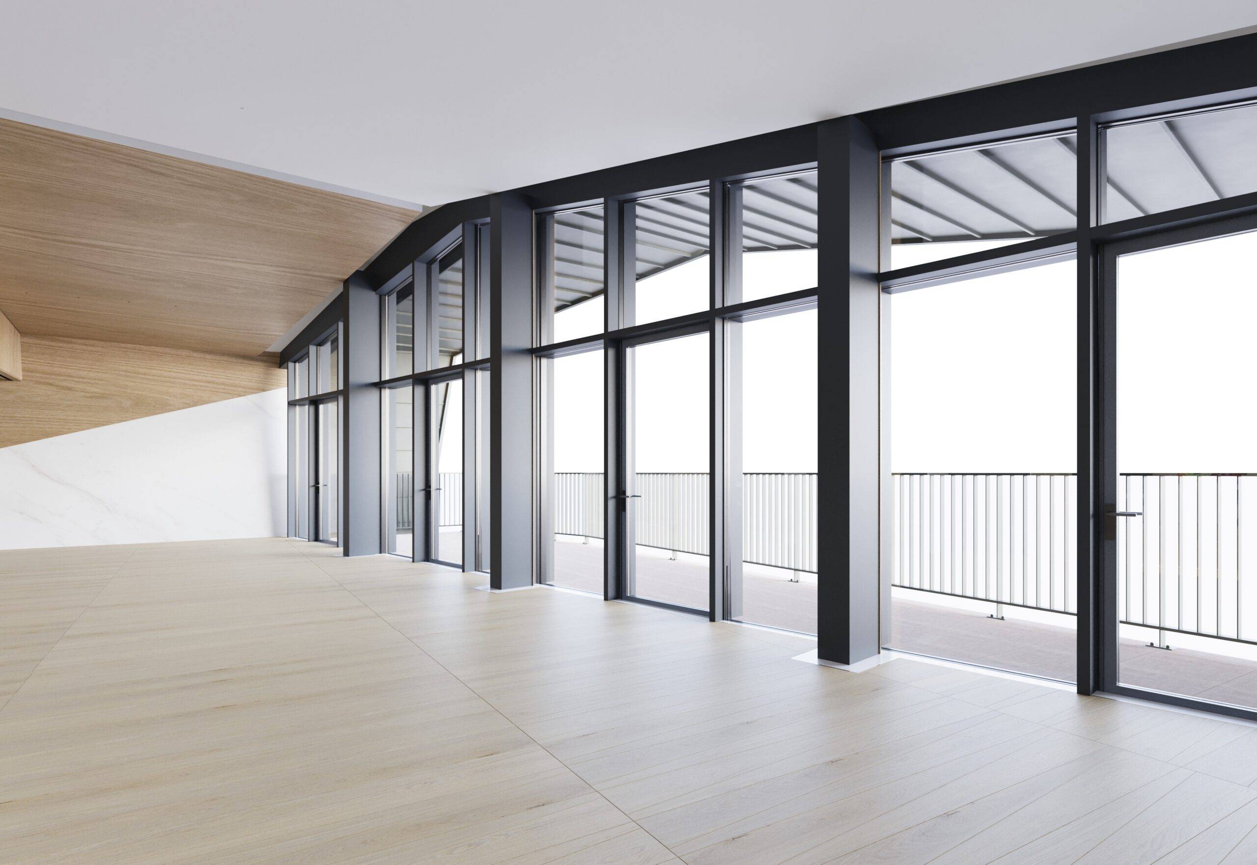 Évolution projet perspective 3D intérieur - Pierzo 2